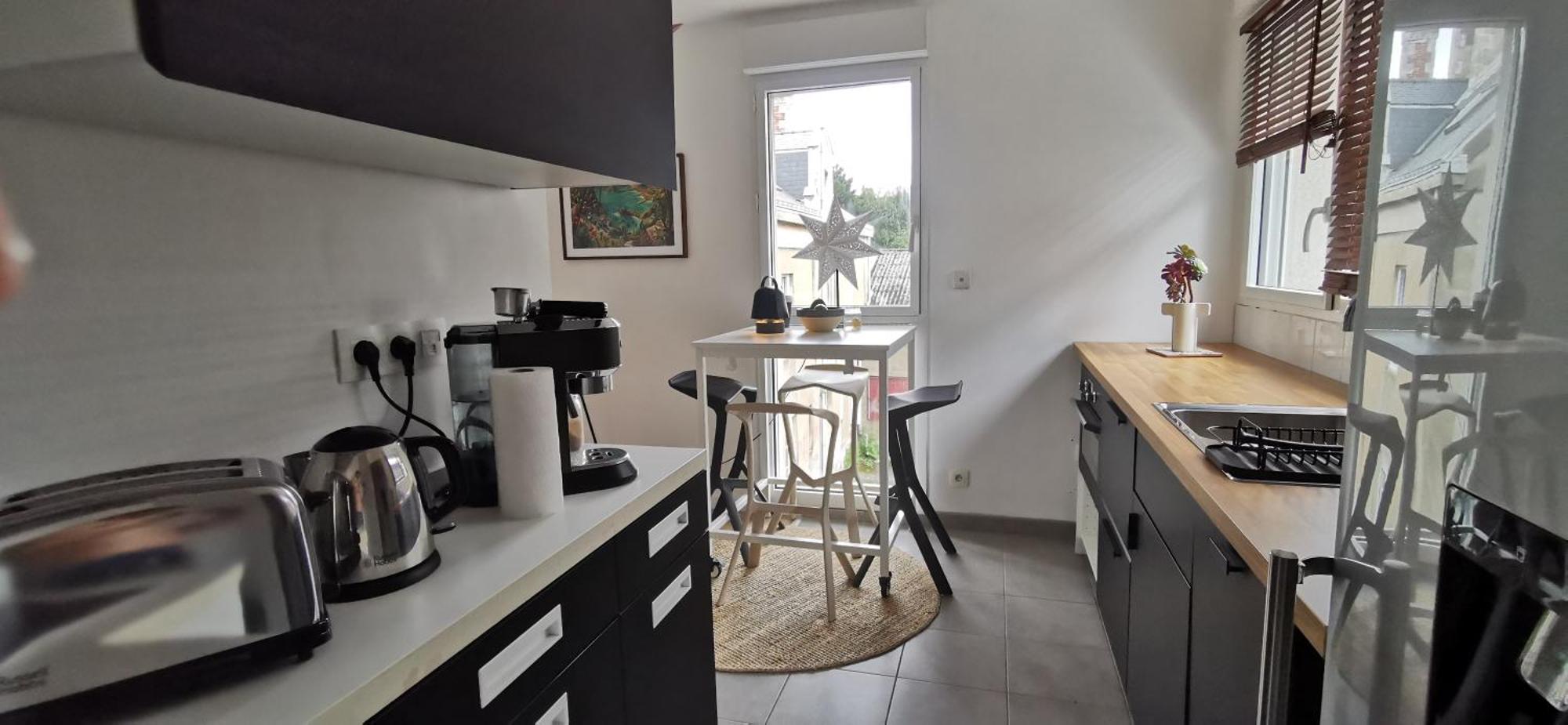 Appart T2 L'Ile De Nantes Avec Parking Prive Ngoại thất bức ảnh